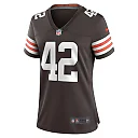 Zennovawear Women's Cleveland Browns Tony Fields II Brown Team Game Jersey