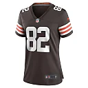 Zennovawear Women's Cleveland Browns Trinity Benson Brown Team Game Jersey