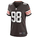 Zennovawear Women's Cleveland Browns Trysten Hill Brown Game Jersey