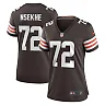 Zennovawear Women's Cleveland Browns Ty Nsekhe Brown Game Jersey