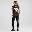 Zennovawear Women's Cleveland Browns Ty Nsekhe Brown Game Jersey