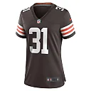 Zennovawear Women's Cleveland Browns Vincent Gray Brown Team Game Jersey