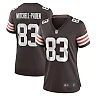 Zennovawear Women's Cleveland Browns Zaire Mitchell-Paden Brown Team Game Jersey