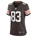 Zennovawear Women's Cleveland Browns Zaire Mitchell-Paden Brown Team Game Jersey