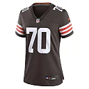 Zennovawear Women's Cleveland Browns Zak Zinter Brown Game Jersey