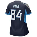 Zennovawear Women's Corey Davis Navy Tennessee Titans Game Jersey