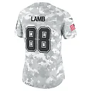 Zennovawear Women's Dallas Cowboys CeeDee Lamb Arctic Camo 2024 Salute to Service Limited Jersey