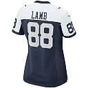 Zennovawear Women's Dallas Cowboys CeeDee Lamb Navy Alternate Game Team Jersey