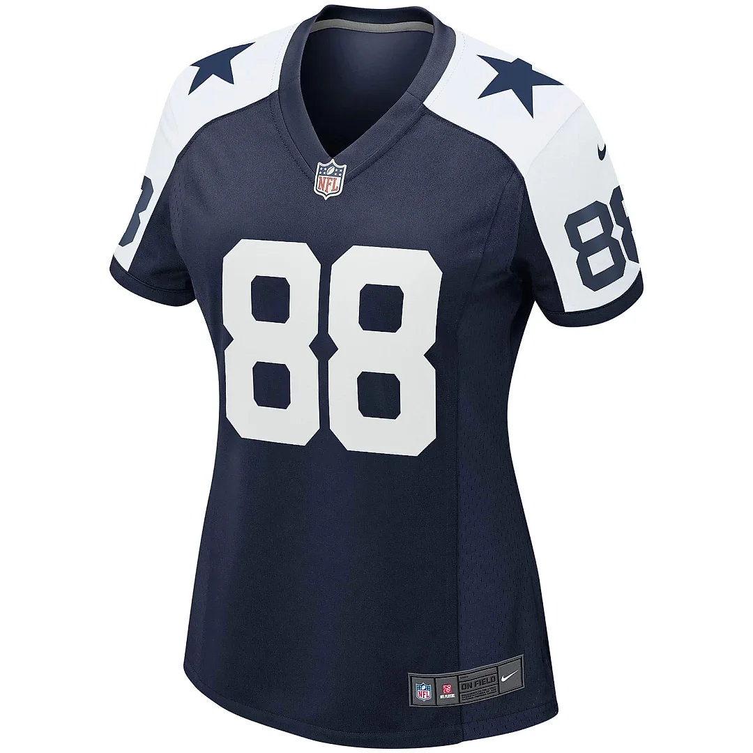 Zennovawear Women's Dallas Cowboys CeeDee Lamb Navy Alternate Game Team Jersey