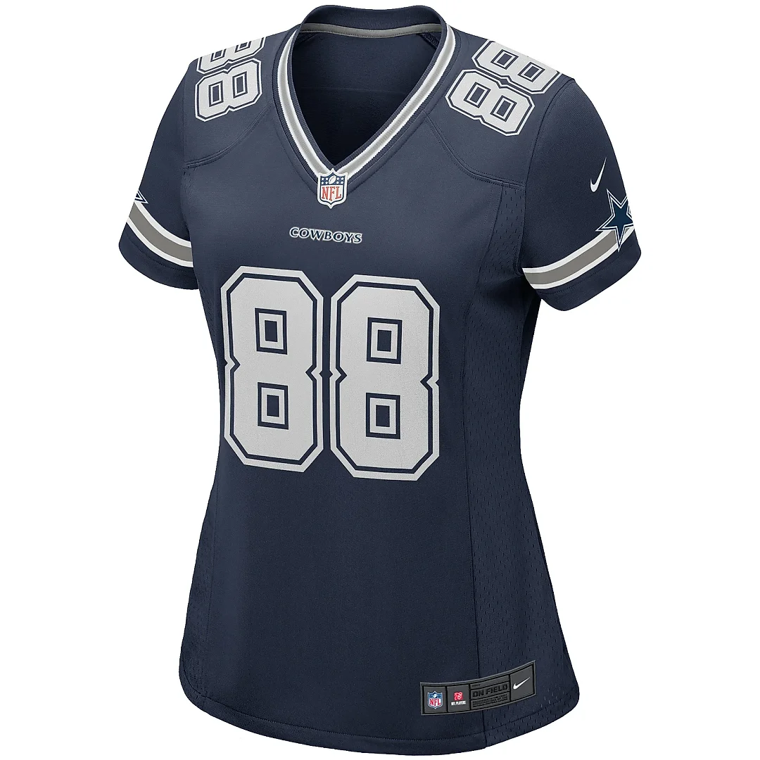 Zennovawear Women's Dallas Cowboys CeeDee Lamb Navy Game Jersey