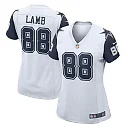 Zennovawear Women's Dallas Cowboys CeeDee Lamb White 2nd Alternate Game Jersey