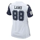 Zennovawear Women's Dallas Cowboys CeeDee Lamb White 2nd Alternate Game Jersey