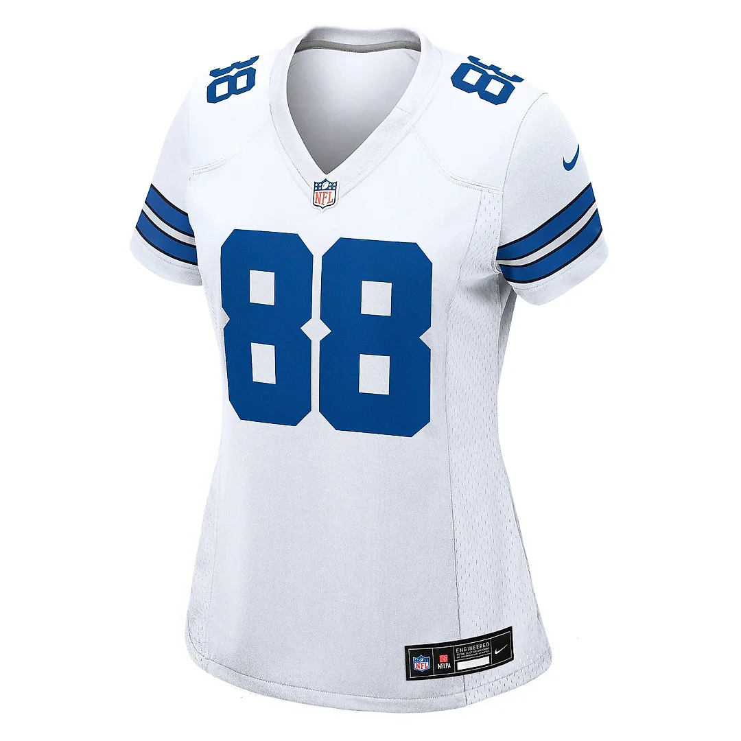 Zennovawear Women's Dallas Cowboys CeeDee Lamb White Game Jersey
