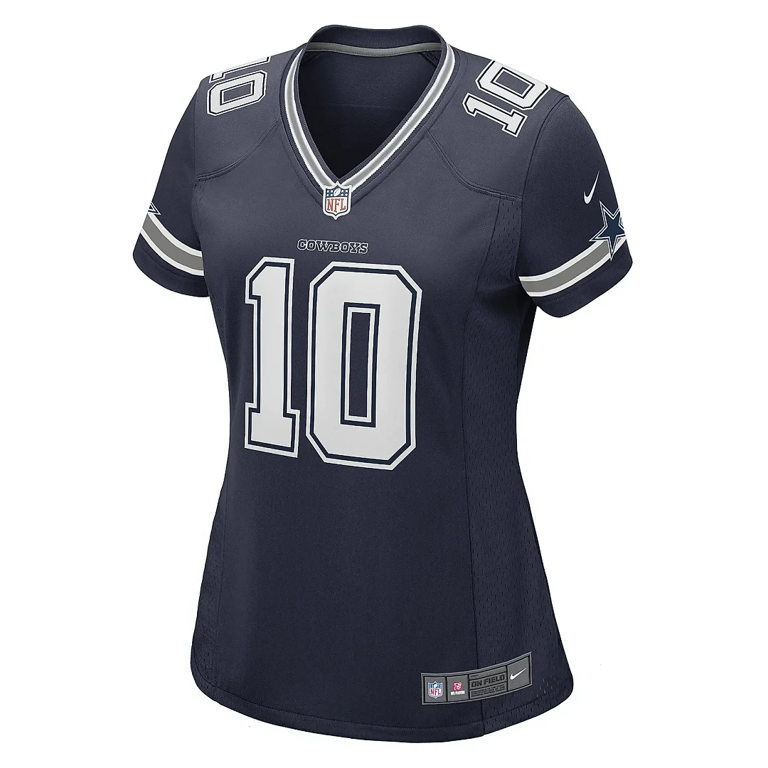 Zennovawear Women's Dallas Cowboys Cooper Rush Navy Game Player Jersey