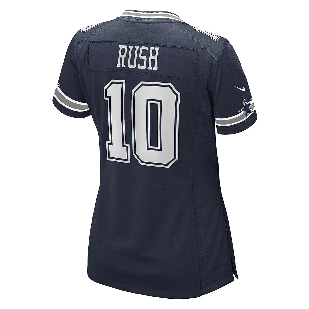 Zennovawear Women's Dallas Cowboys Cooper Rush Navy Game Player Jersey