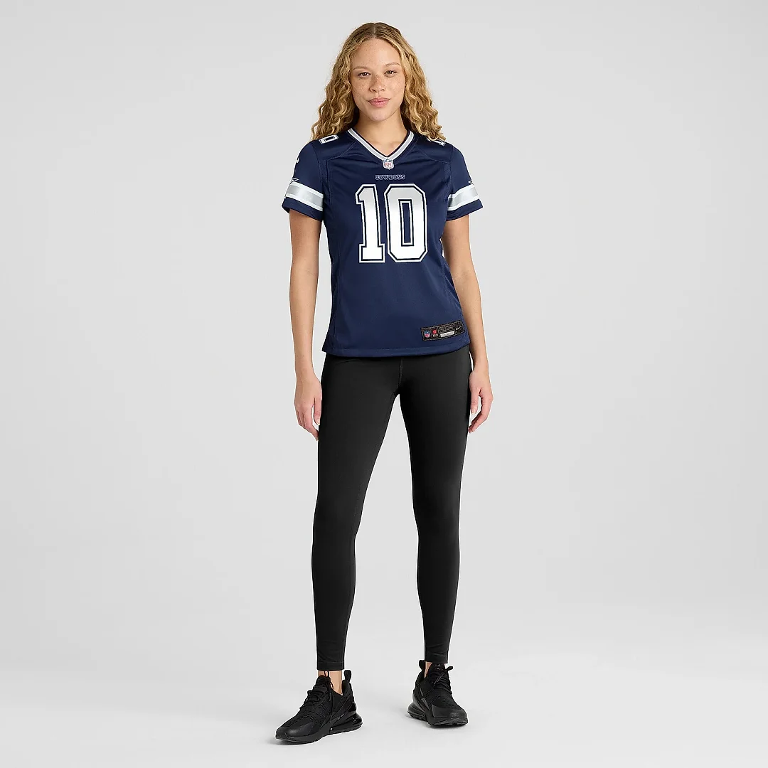 Zennovawear Women's Dallas Cowboys Cooper Rush Navy Game Player Jersey