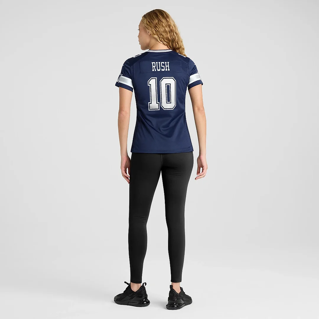 Zennovawear Women's Dallas Cowboys Cooper Rush Navy Game Player Jersey