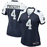 Zennovawear Women's Dallas Cowboys Dak Prescott Navy Alternate Game Team Jersey