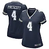 Zennovawear Women's Dallas Cowboys Dak Prescott Navy Game Team Jersey