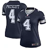 Zennovawear Women's Dallas Cowboys Dak Prescott Navy Legend Player Performance Top