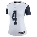Zennovawear Women's Dallas Cowboys Dak Prescott White Legend Player Performance Top