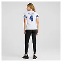 Zennovawear Women's Dallas Cowboys Dak Prescott White Team Game Jersey