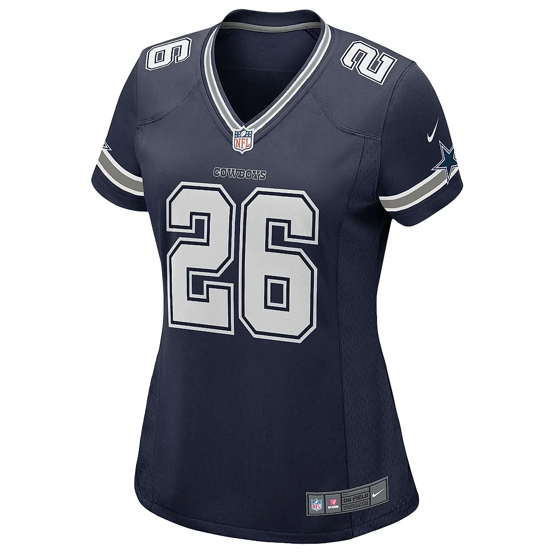 Zennovawear Women's Dallas Cowboys DaRon Bland Navy Game Jersey