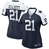 Zennovawear Women's Dallas Cowboys Ezekiel Elliott Navy Alternate Game Team Jersey