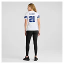 Zennovawear Women's Dallas Cowboys Ezekiel Elliott White Team Game Jersey