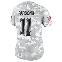 Zennovawear Women's Dallas Cowboys Micah Parsons Arctic Camo 2024 Salute to Service Limited Jersey
