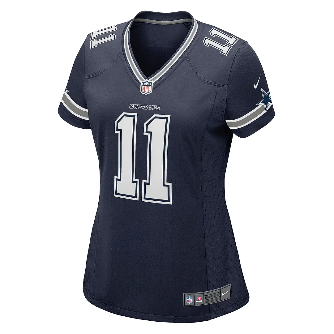 Zennovawear Women's Dallas Cowboys Micah Parsons Navy Game Jersey