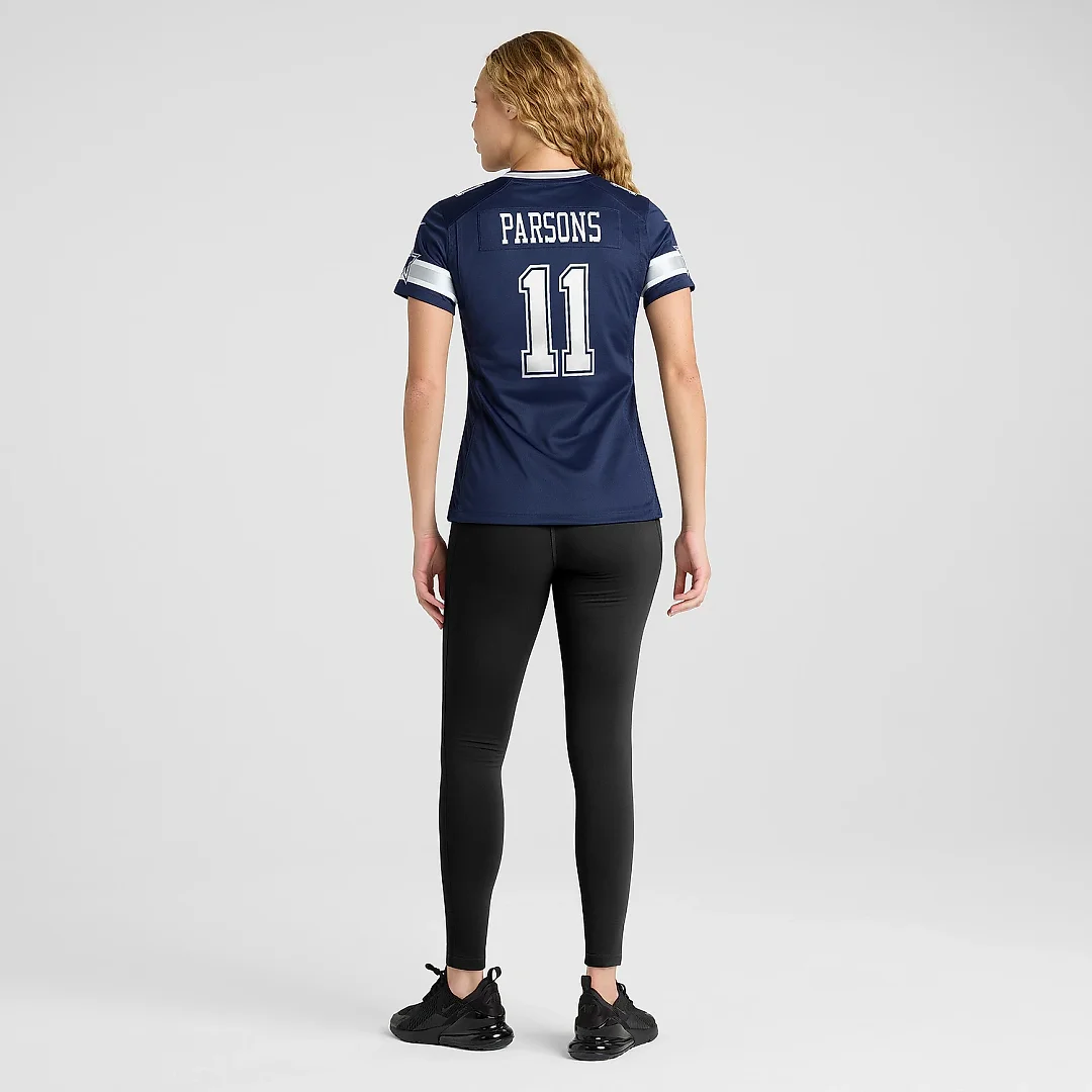 Zennovawear Women's Dallas Cowboys Micah Parsons Navy Game Player Jersey