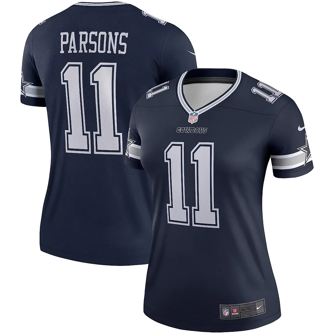 Zennovawear Women's Dallas Cowboys Micah Parsons Navy Legend Player Performance Top