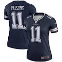 Zennovawear Women's Dallas Cowboys Micah Parsons Navy Legend Player Performance Top