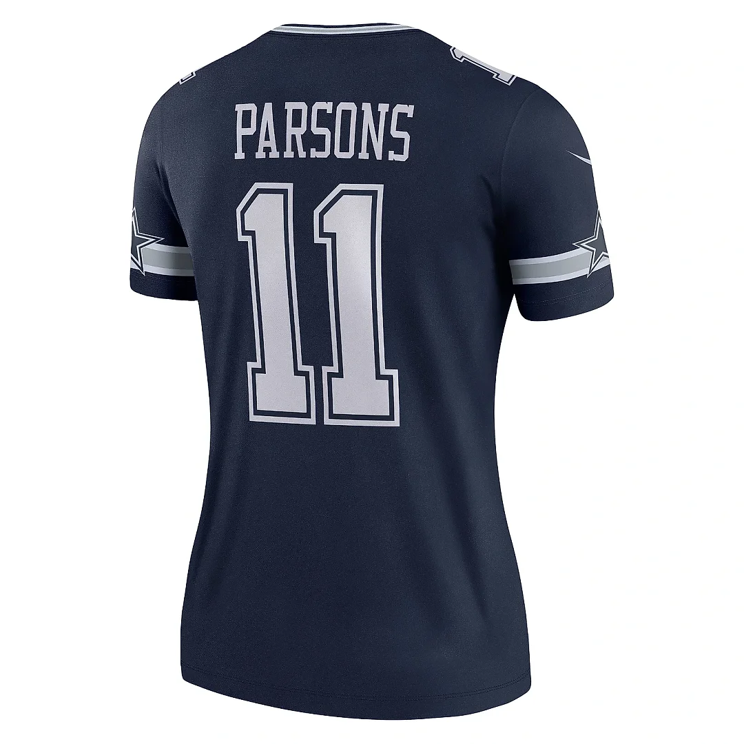Zennovawear Women's Dallas Cowboys Micah Parsons Navy Legend Player Performance Top