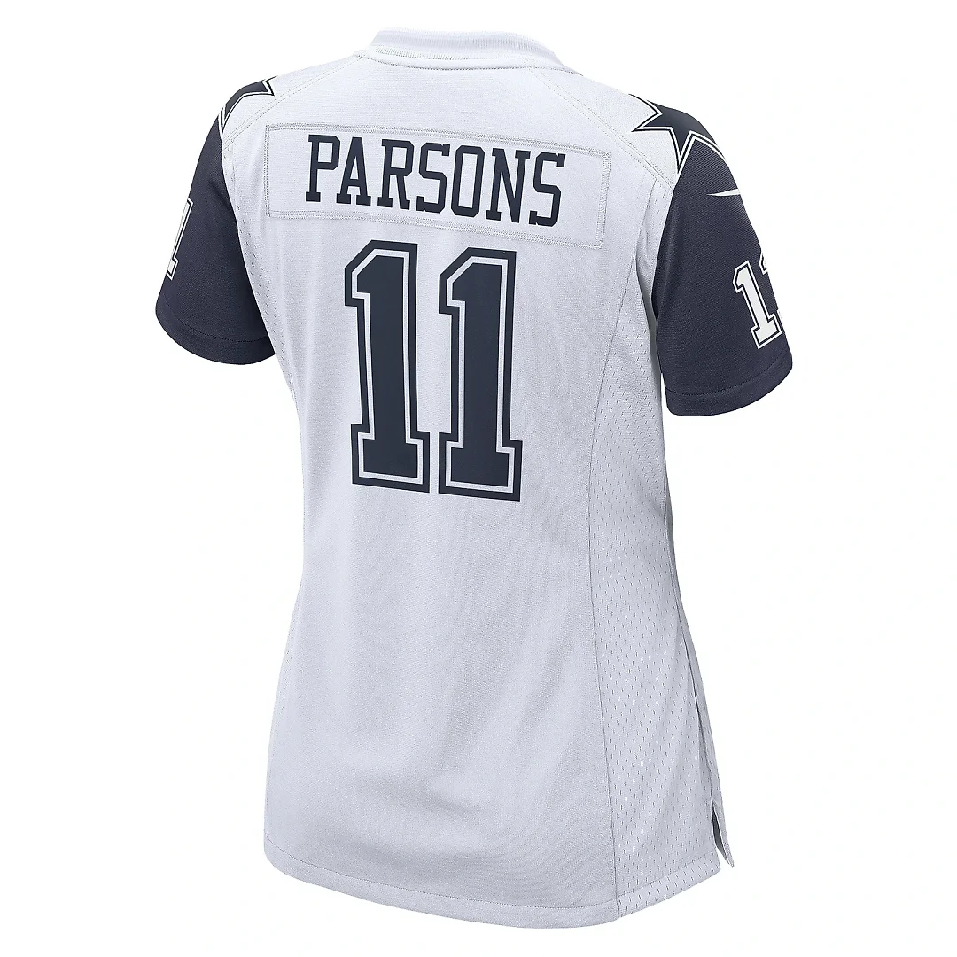 Zennovawear Women's Dallas Cowboys Micah Parsons White Alternate Game Jersey