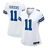 Zennovawear Women's Dallas Cowboys Micah Parsons White Game Player Jersey