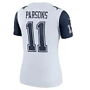Zennovawear Women's Dallas Cowboys Micah Parsons White Legend Player Performance Top