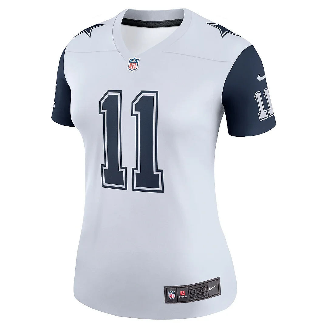 Zennovawear Women's Dallas Cowboys Micah Parsons White Legend Player Performance Top