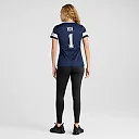 Zennovawear Women's Dallas Cowboys Number 1 Mom Navy Game Jersey