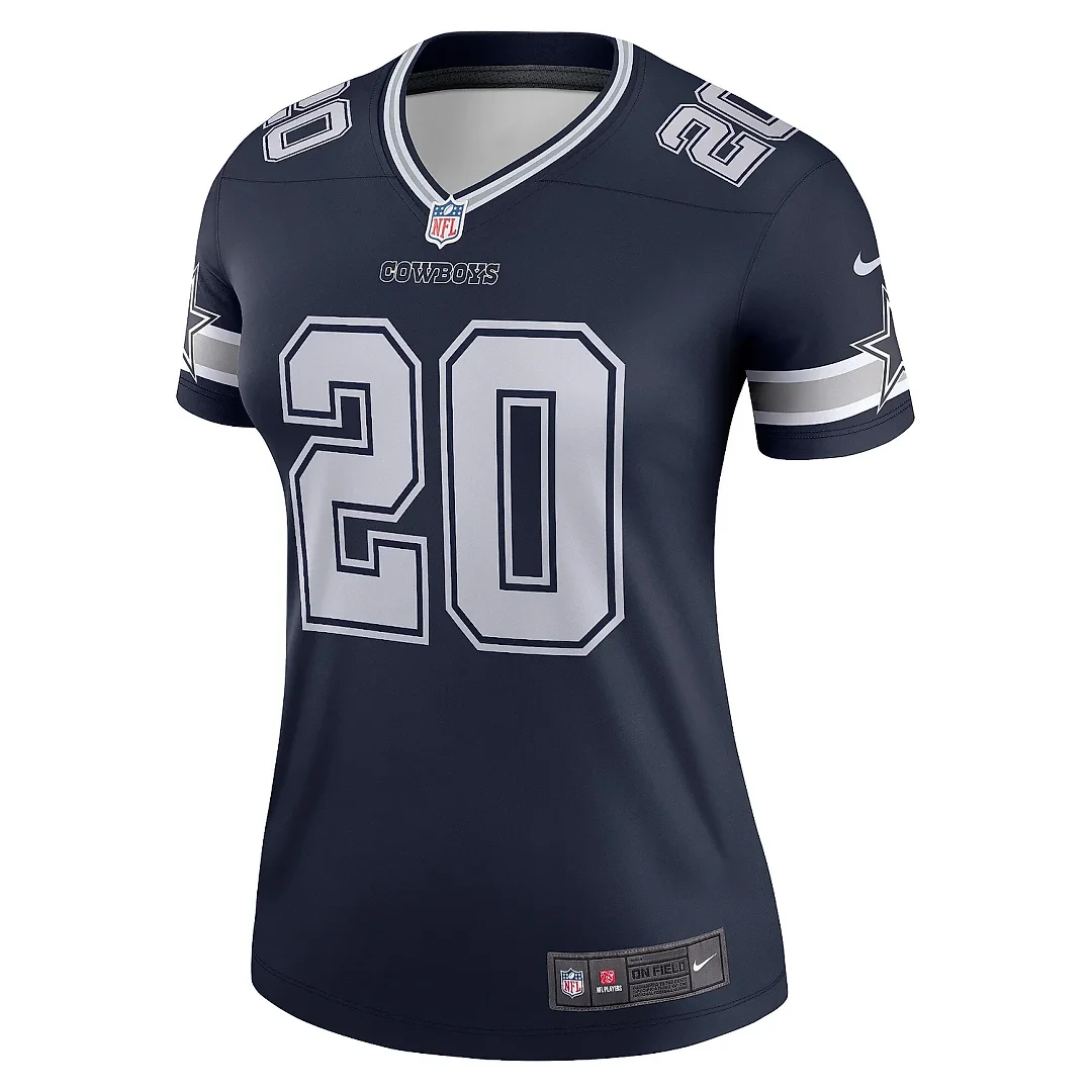 Zennovawear Women's Dallas Cowboys Tony Pollard Navy Legend Player Performance Top