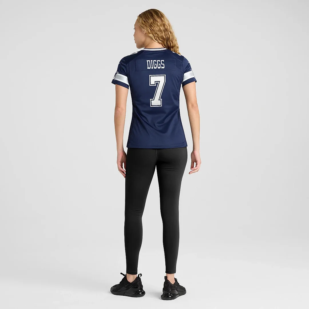 Zennovawear Women's Dallas Cowboys Trevon Diggs Navy Game Jersey