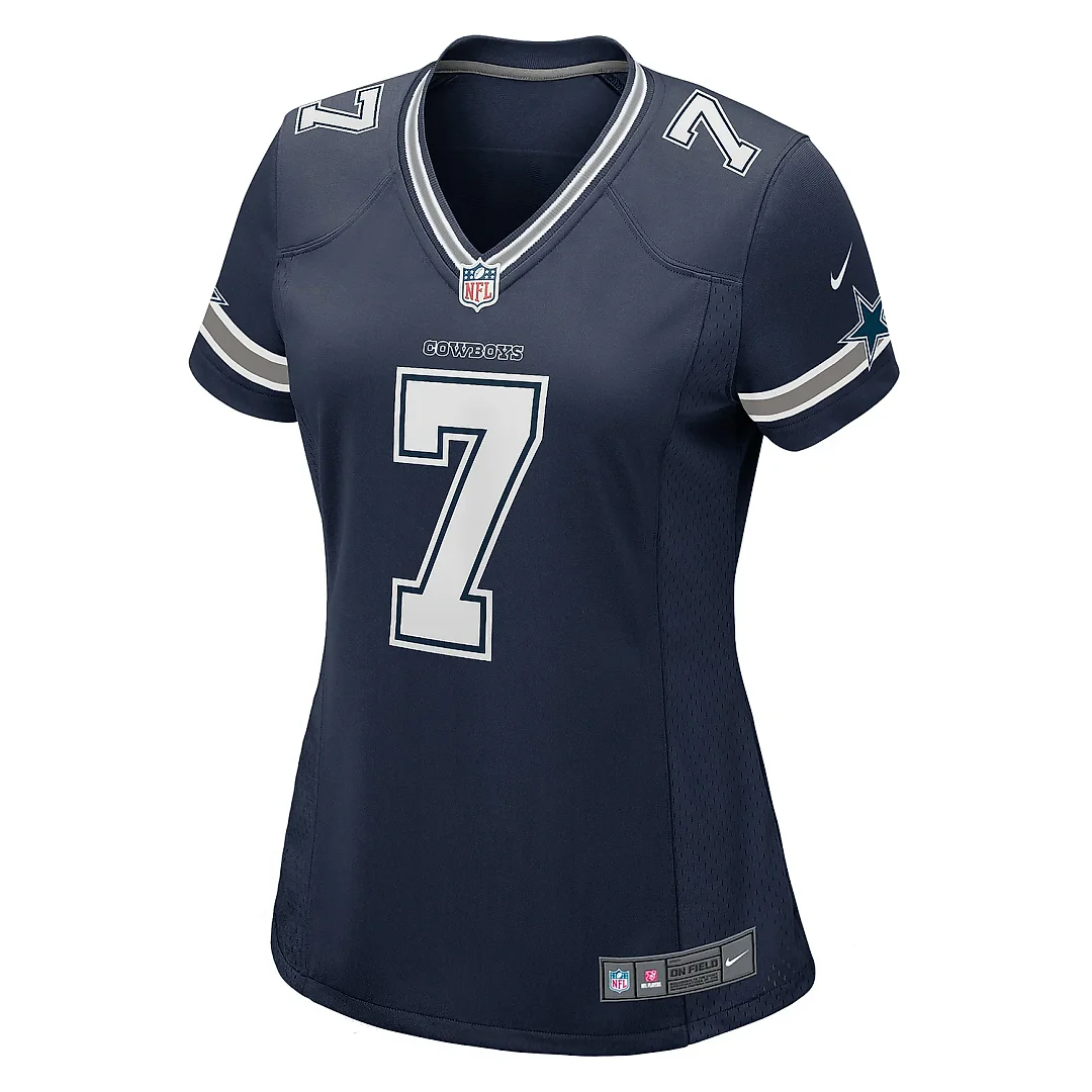 Zennovawear Women's Dallas Cowboys Trevon Diggs Navy Game Jersey