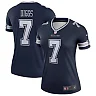 Zennovawear Women's Dallas Cowboys Trevon Diggs Navy Legend Player Performance Top