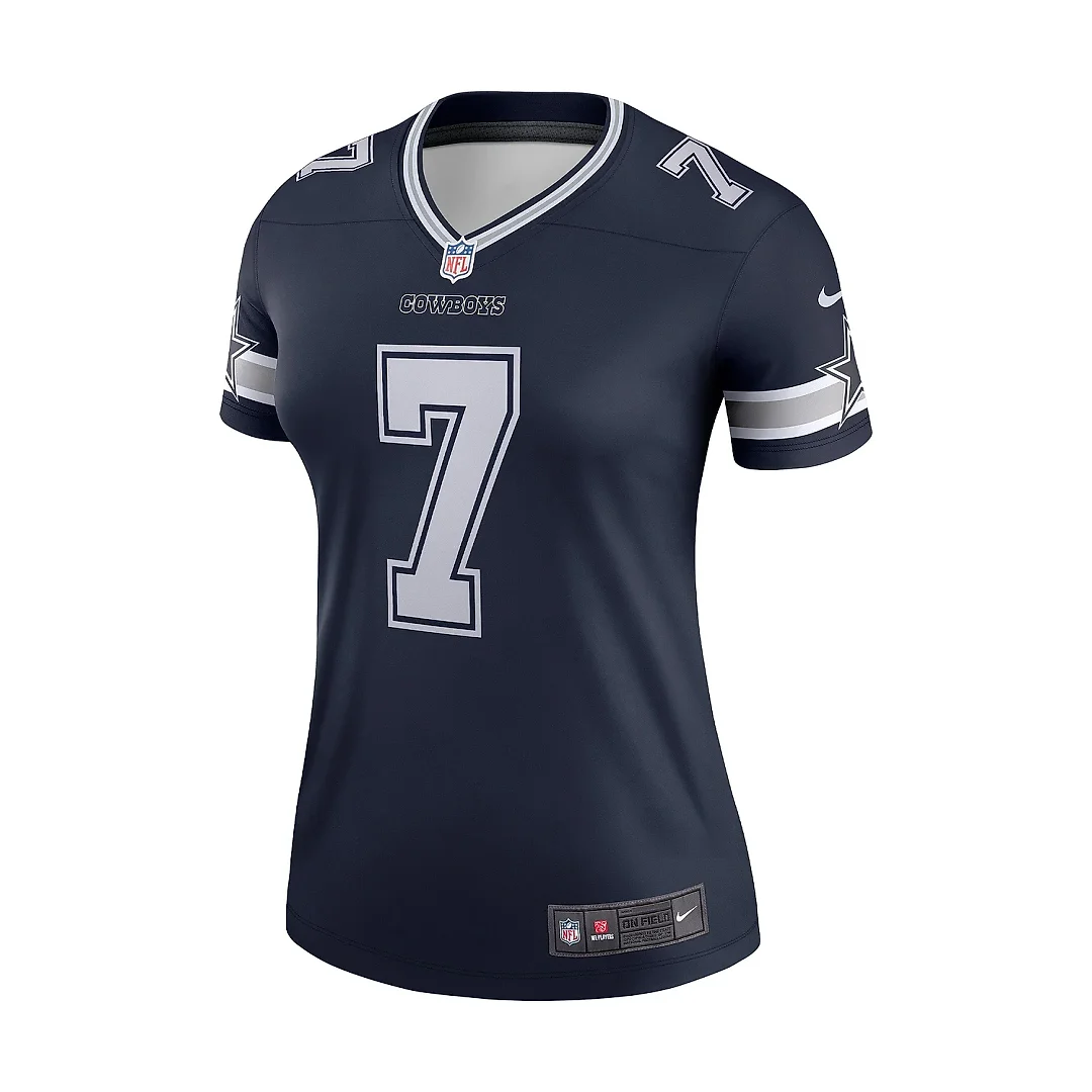 Zennovawear Women's Dallas Cowboys Trevon Diggs Navy Legend Player Performance Top