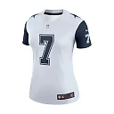 Zennovawear Women's Dallas Cowboys Trevon Diggs White Legend Player Performance Top