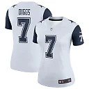 Zennovawear Women's Dallas Cowboys Trevon Diggs White Legend Player Performance Top