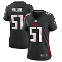 Zennovawear Women's DeAngelo Malone Atlanta Falcons Black Game Player Jersey