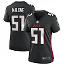 Zennovawear Women's DeAngelo Malone Atlanta Falcons Black Game Player Jersey