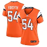 Zennovawear Women's Denver Broncos Alex Forsyth Orange Team Game Jersey